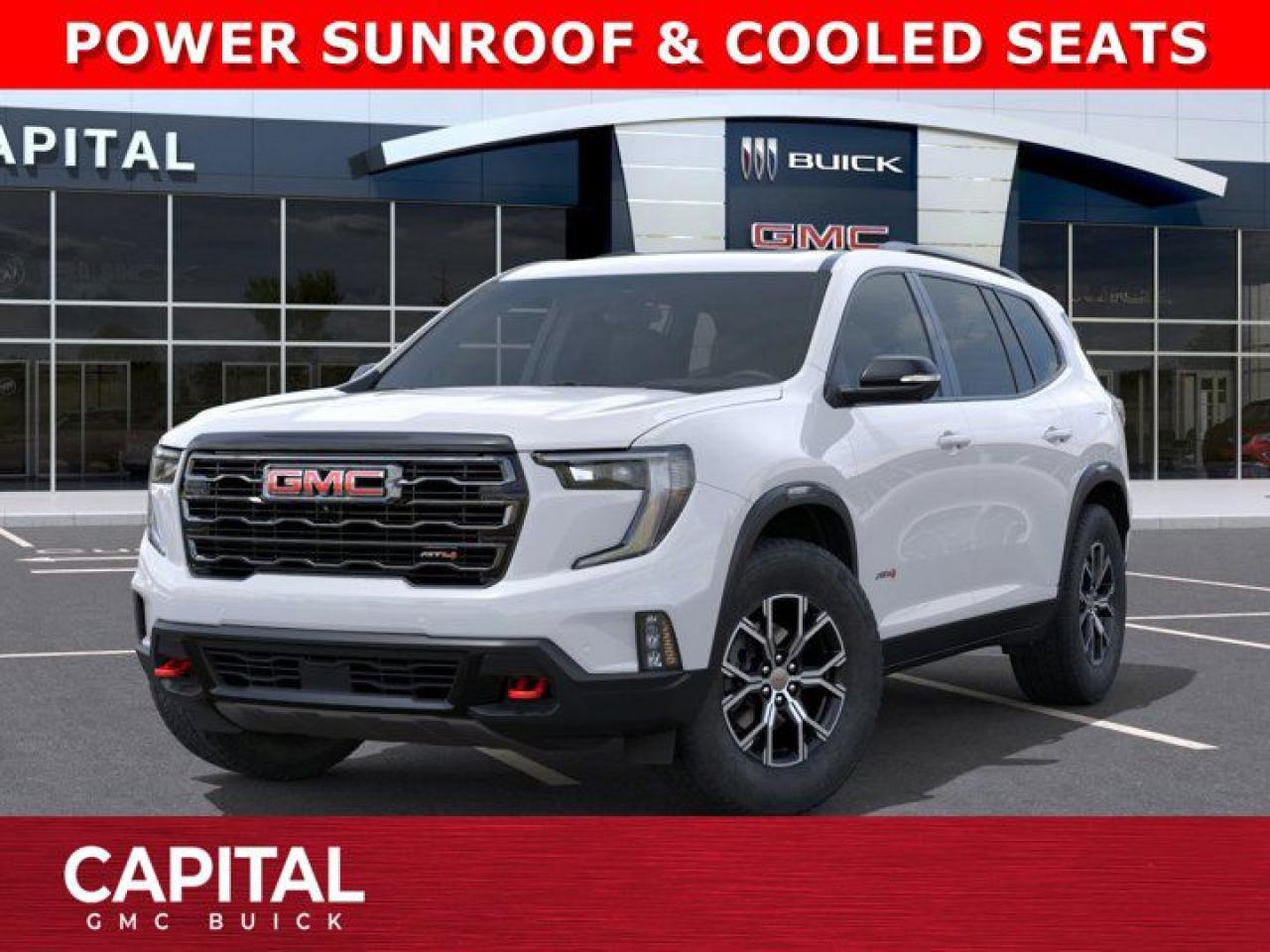 New 2025 GMC Acadia AT4 AWD for sale in Edmonton, AB