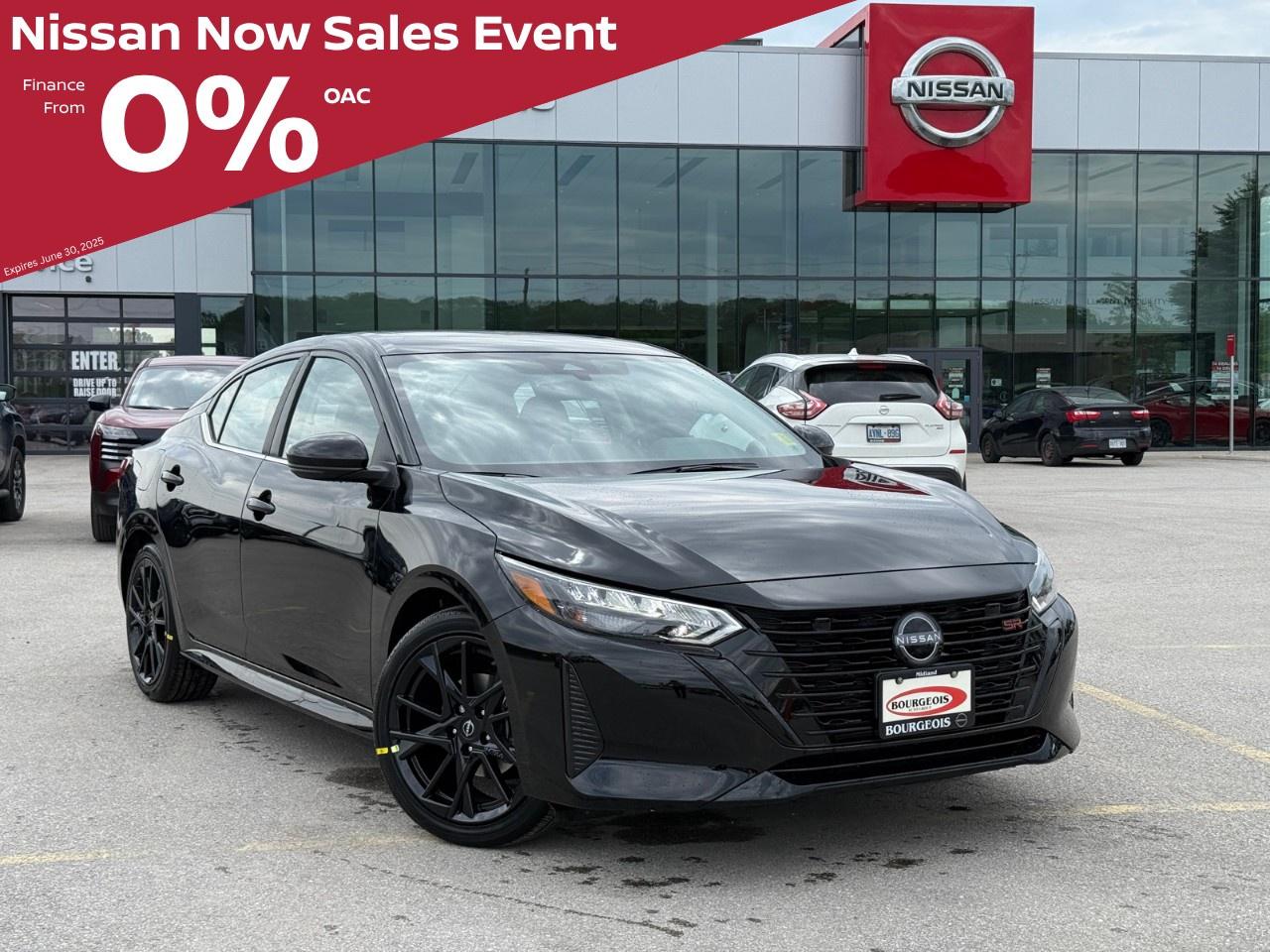 New 2025 Nissan Sentra SR CVT for sale in Midland, ON