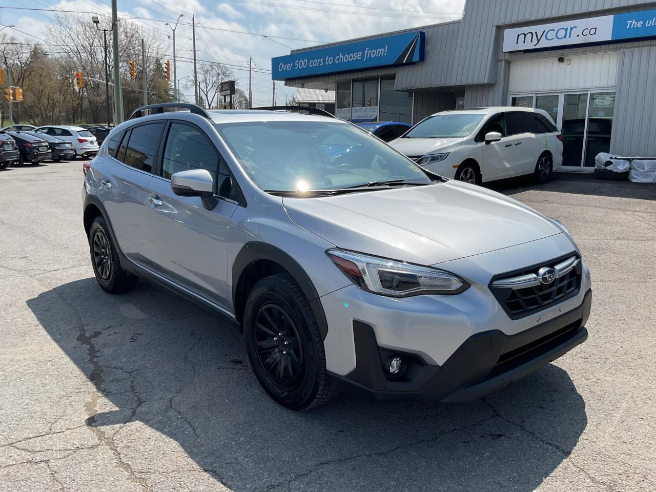Used 2023 Subaru XV Crosstrek Limited 2.5L LIMITED!!!!!  SUNROOF. HEATED SEATS. LEATHER. NAV. BACKUP CAM. BLUETOOTH. A/C. CRUISE. PWR GROU for sale in North Bay, ON