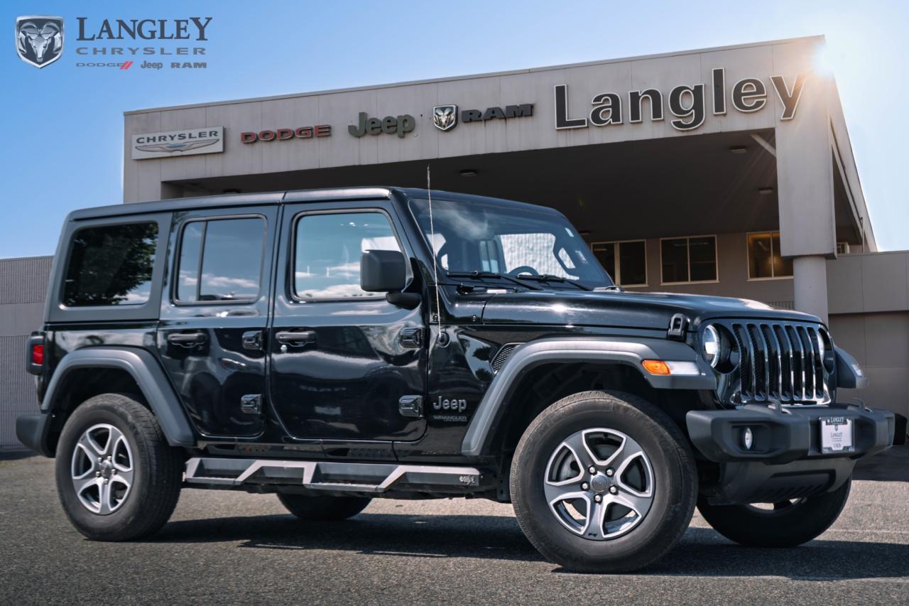 Used 2022 Jeep Wrangler Unlimited Sport LOW KMS LOADED AUTO for sale in Surrey, BC