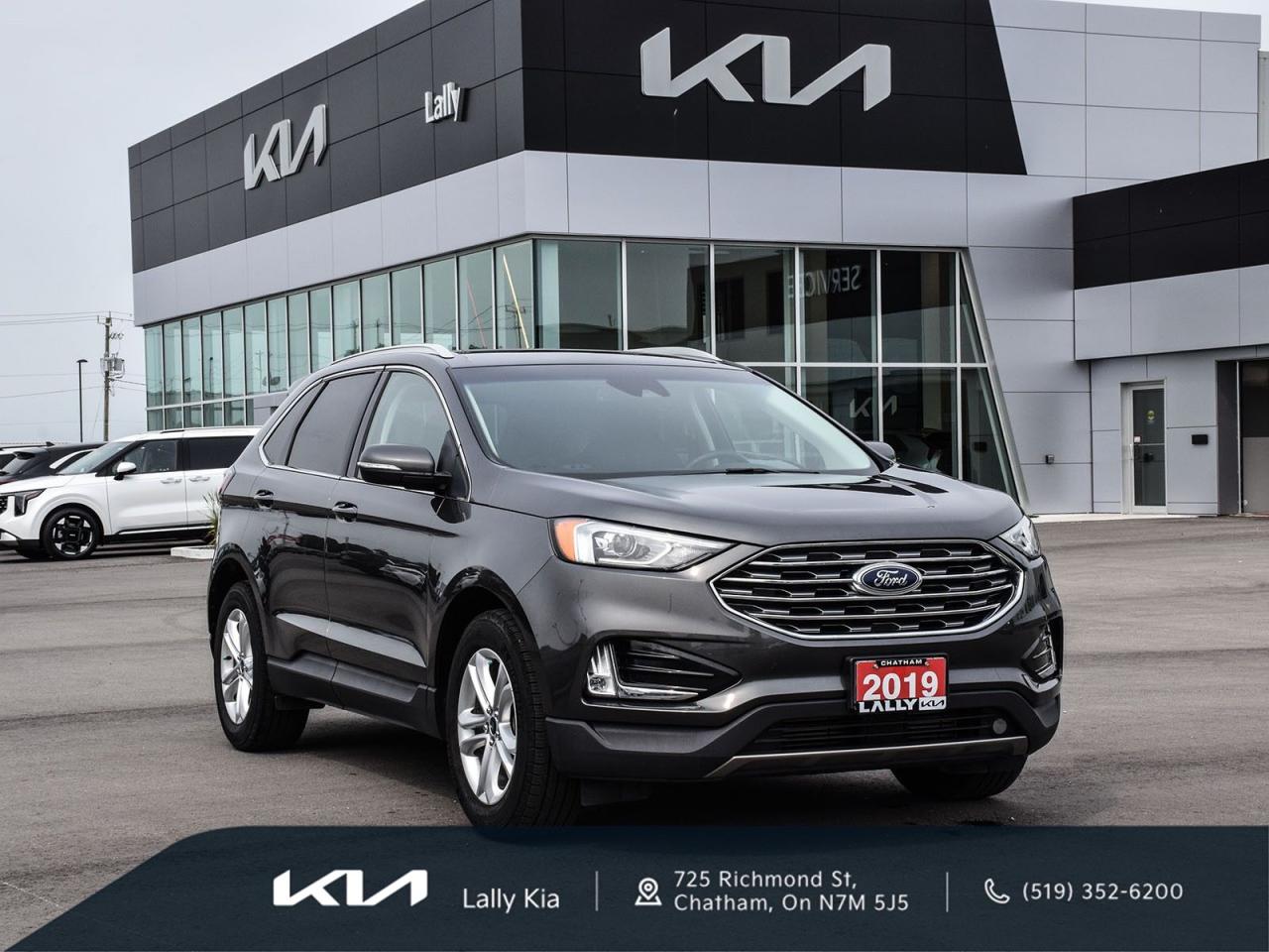 Used 2019 Ford Edge SEL Low KMs | Clean CarFax | FWD | Heated Seats for sale in Chatham, ON