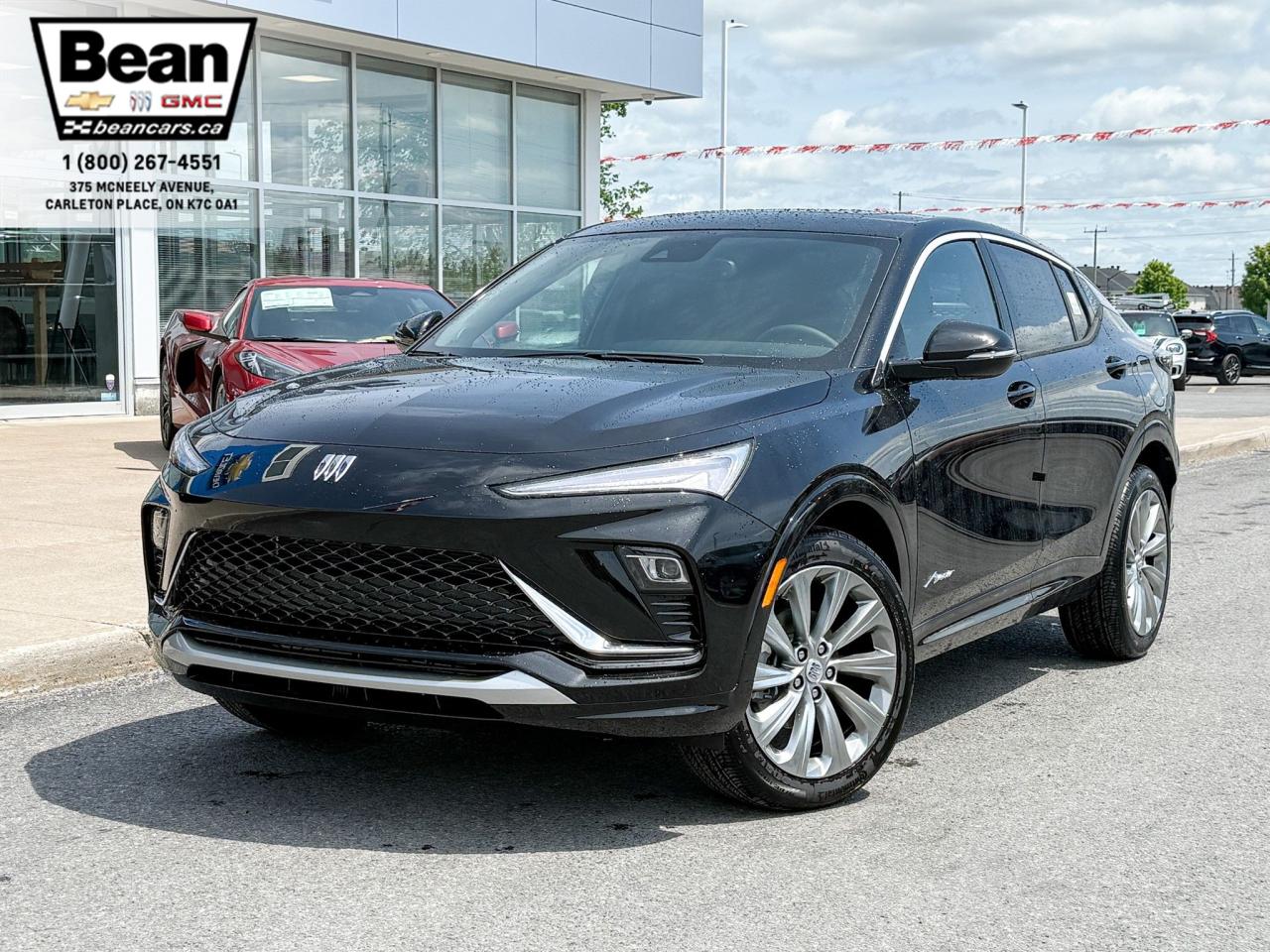 New 2025 Buick Envista Avenir 1.2L 3CYL WITH REMOTE START/ENTRY, HEATED SEATS, HEATED STEERING WHEEL, SUNROOF, POWER LIFTGATE, ANDROID AUTO AND APPLE CARPLAY for sale in Carleton Place, ON