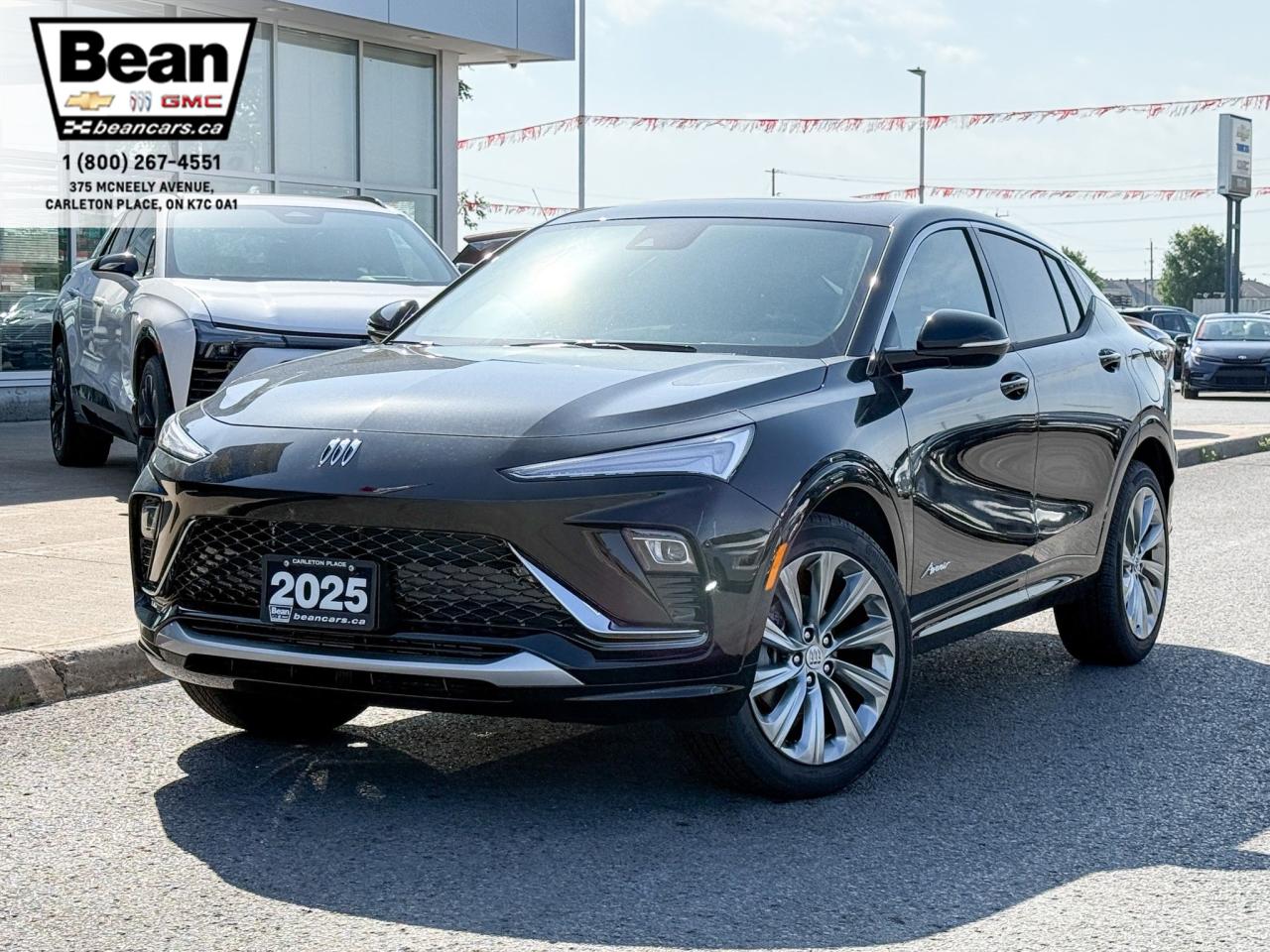 New 2025 Buick Envista Avenir 1.2L 3CYL WITH REMOTE START/ENTRY, HEATED SEATS, HEATED STEERING WHEEL, SUNROOF, POWER LIFTGATE, ANDROID AUTO AND APPLE CARPLAY for sale in Carleton Place, ON