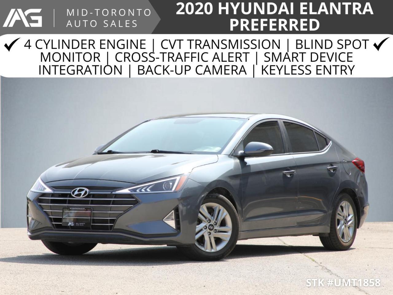 Used 2020 Hyundai Elantra Preferred Pkg for sale in North York, ON