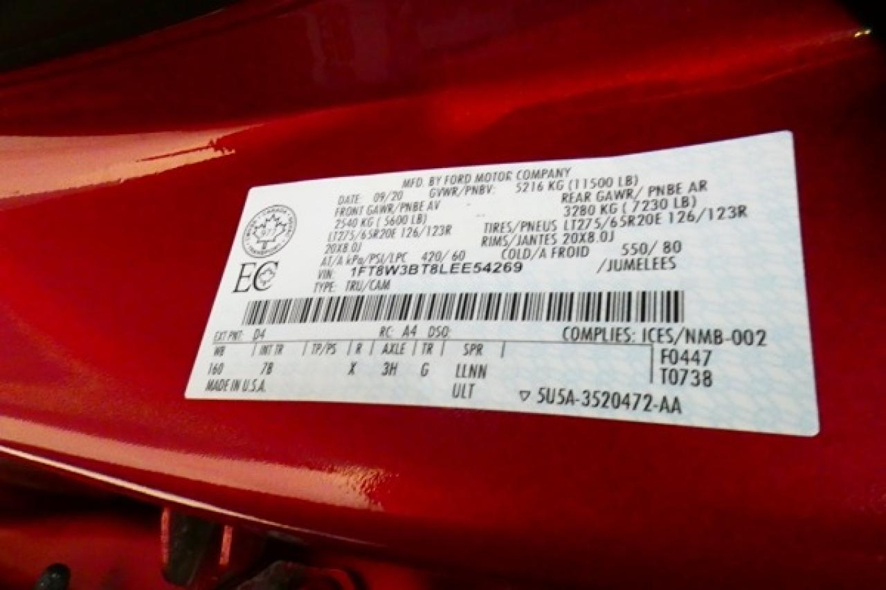 2020 Ford F-350 Platinum 6.7L DSL w/H&C L, pano S/R, NAV, BUC, PRB - Photo #24