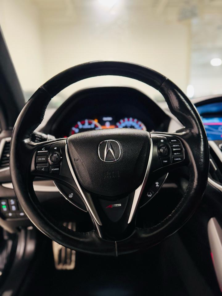 2018 Acura TLX Tech A-Spec | Red Interior - Photo #10