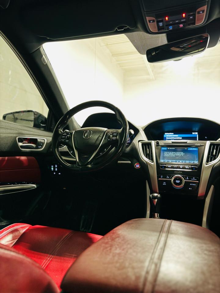 2018 Acura TLX Tech A-Spec | Red Interior - Photo #26
