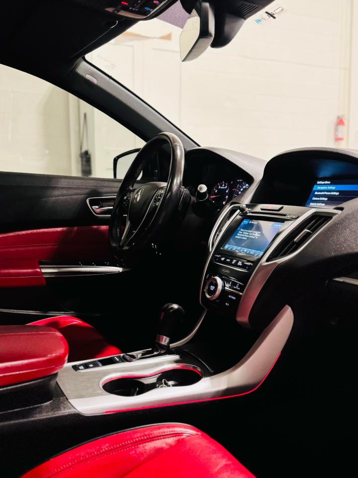 2018 Acura TLX Tech A-Spec | Red Interior - Photo #28