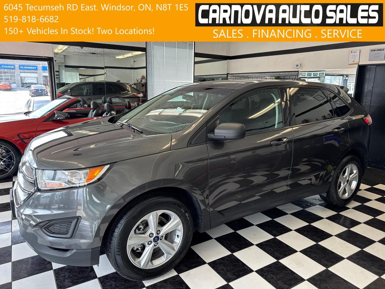 Used 2017 Ford Edge SE+Camera+Bluetooth+A/C+ACCIDENT FREE for sale in Windsor, ON