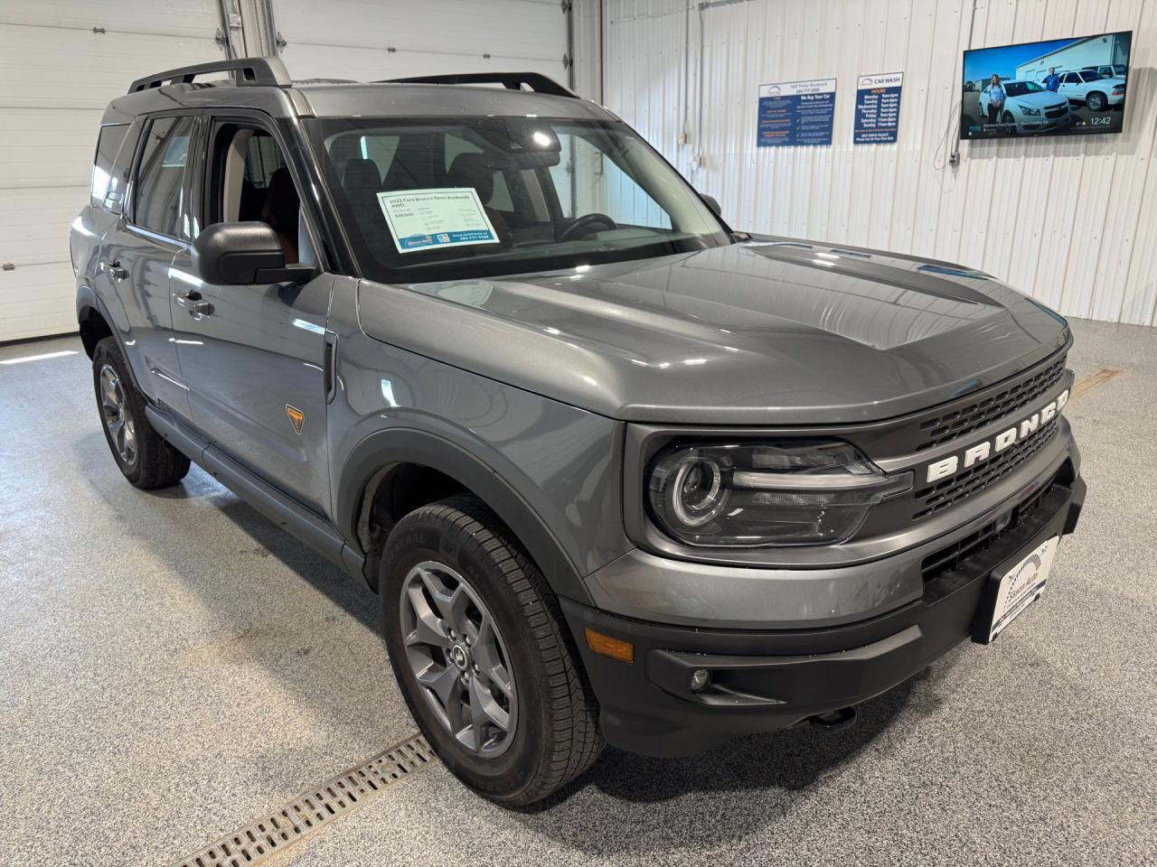 Used 2022 Ford Bronco Sport Badlands #G.O.A.T. Mode #Apple CarPlay for sale in Brandon, MB