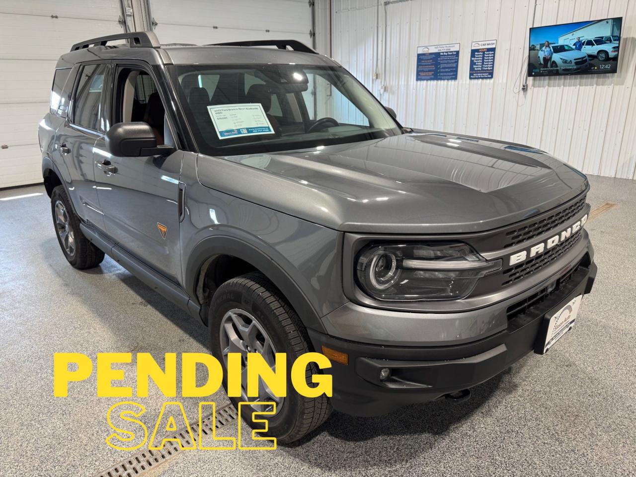 Used 2022 Ford Bronco Sport Badlands #G.O.A.T. Mode #Apple CarPlay for sale in Brandon, MB