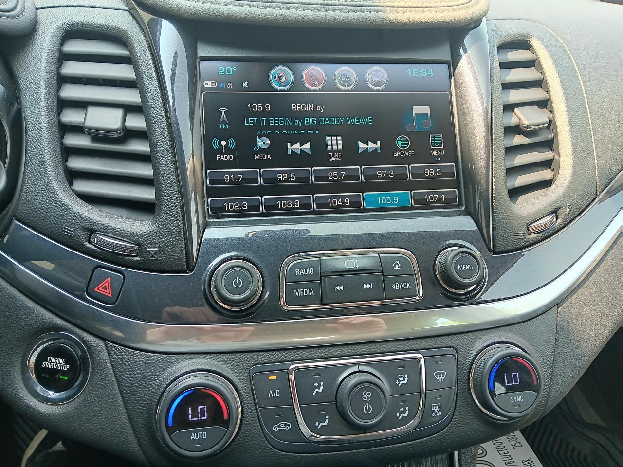 2018 Chevrolet Impala LT, Leather, Sunroof, Remote, Bu Cam, Htd Steering - Photo #23