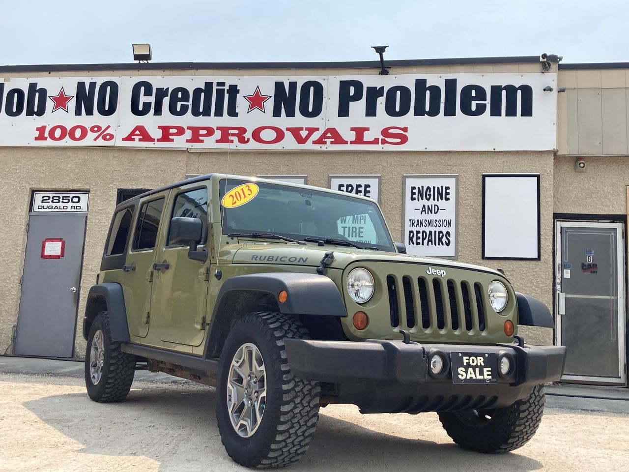 Used 2013 Jeep Wrangler RUBICON for sale in Winnipeg, MB
