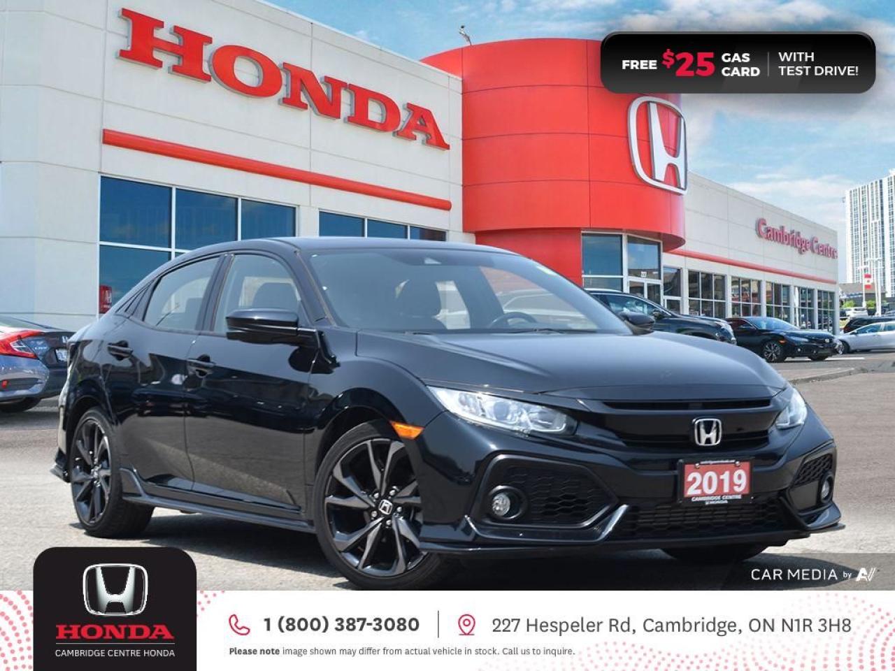 Used 2019 Honda Civic Sport HONDA SENSING TECHNOLOGIES | REARVIEW CAMERA | APPLE CARPLAY™/ANDROID AUTO™ for sale in Cambridge, ON