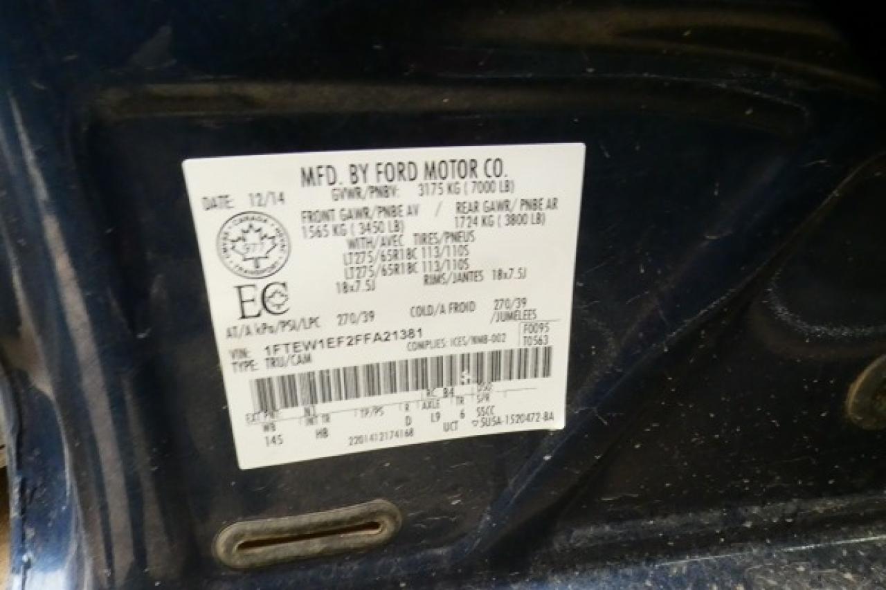 2015 Ford F-150 Lariat flexfuel w/H&C L, NAV, BUC - Photo #22