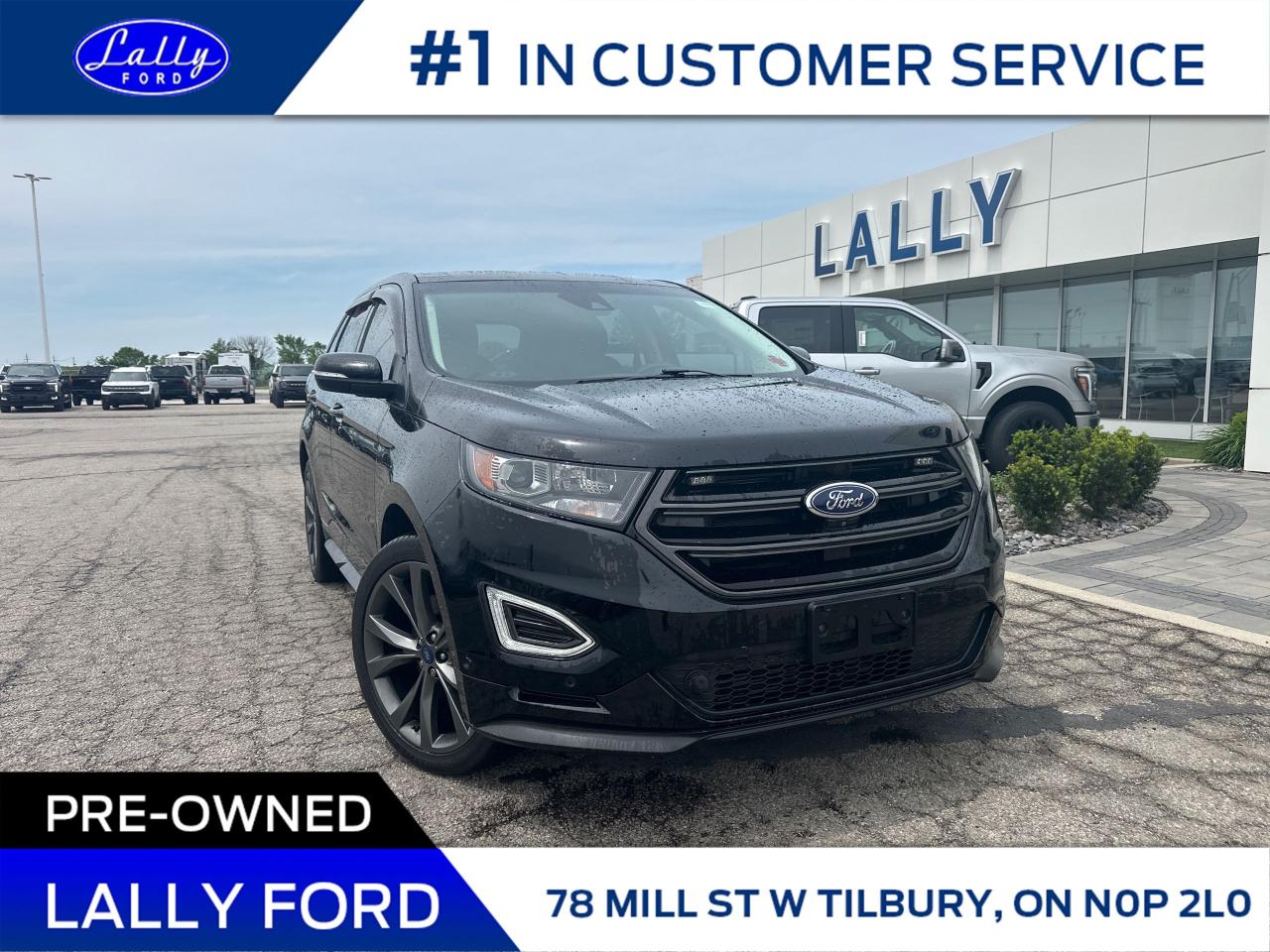 Used 2018 Ford Edge Sport Moonroof, Nav, Leather!! for sale in Tilbury, ON