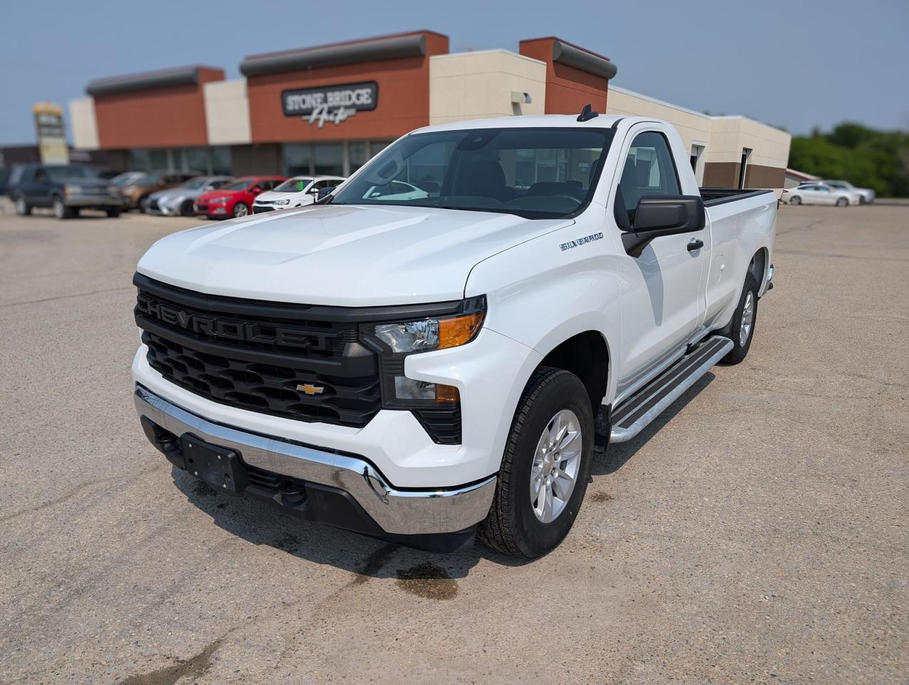 Used 2024 Chevrolet Silverado 1500 Work Truck | 8 FT Box | Apple CarPlay for sale in Steinbach, MB