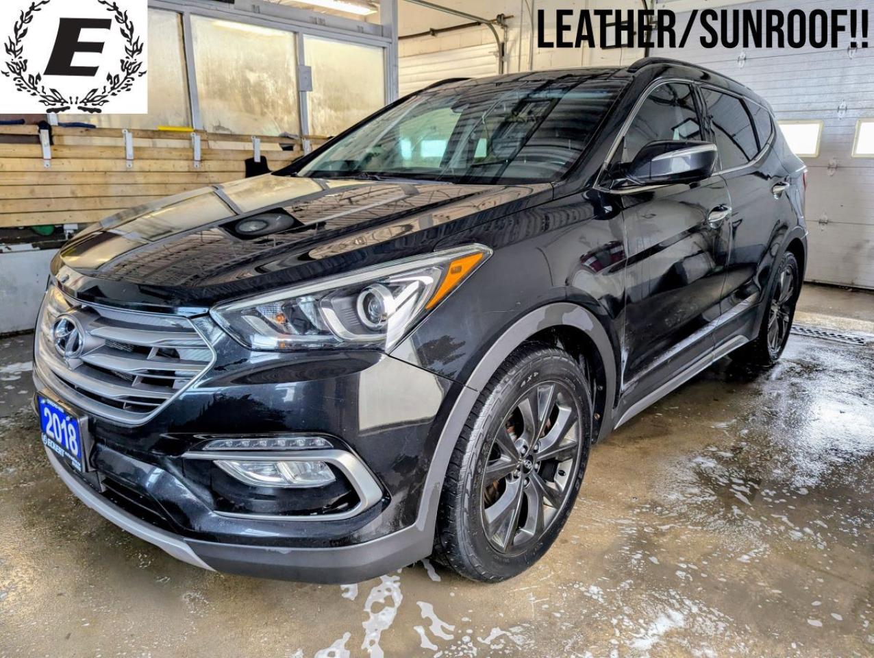 Used 2018 Hyundai Santa Fe Sport Ultimate  AWD PANARAMIC SUNROOD/LEATHER!! for sale in Barrie, ON