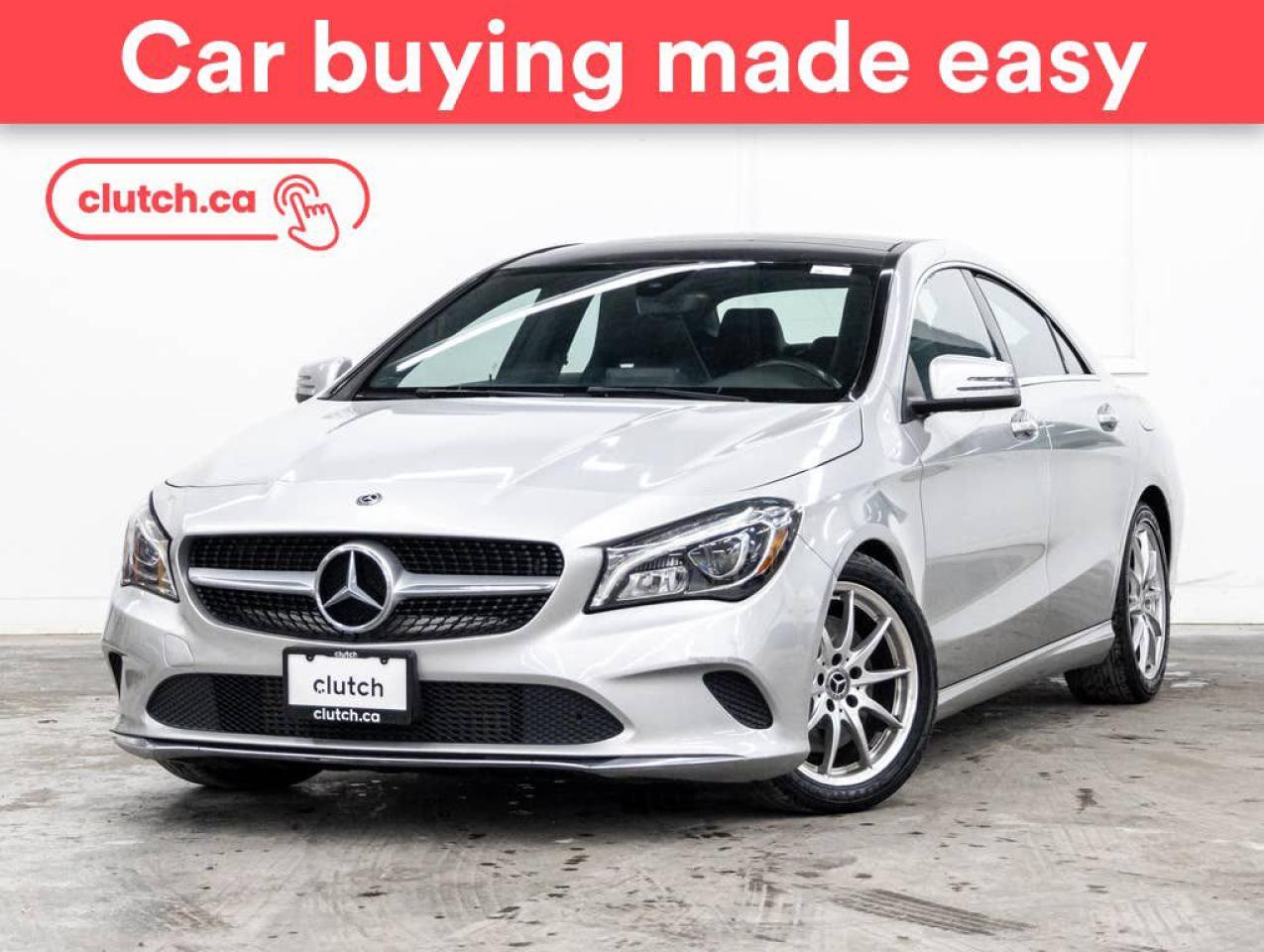 Used 2018 Mercedes-Benz CLA-Class 250 4Matic w/ Apple CarPlay, Nav, Power Moonroof for sale in Toronto, ON