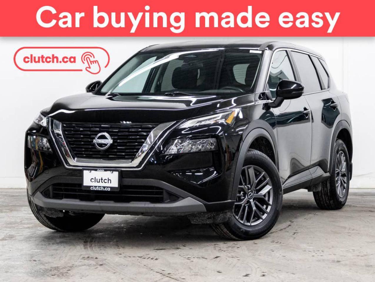 Used 2022 Nissan Rogue S AWD w/ Apple CarPlay & Android Auto, Heated Front Seats, Rearview Cam for sale in Toronto, ON