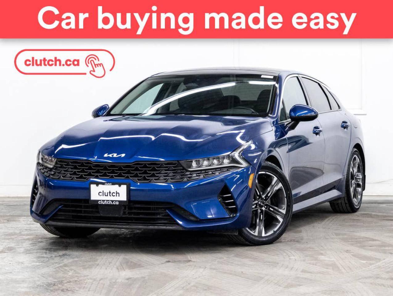Used 2022 Kia K5 EX AWD w/ Apple CarPlay & Android Auto, Panoramic Moonroof, Wireless Charging for sale in Toronto, ON