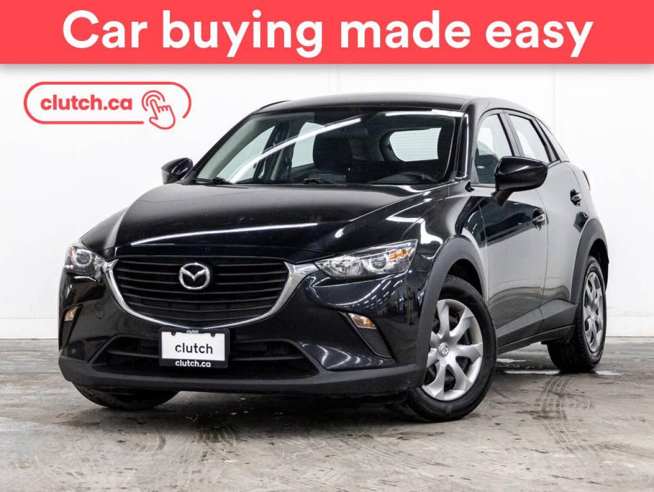Used 2017 Mazda CX-3 GX w/Bluetooth, Cruise Control, Rearview Cam for sale in Toronto, ON