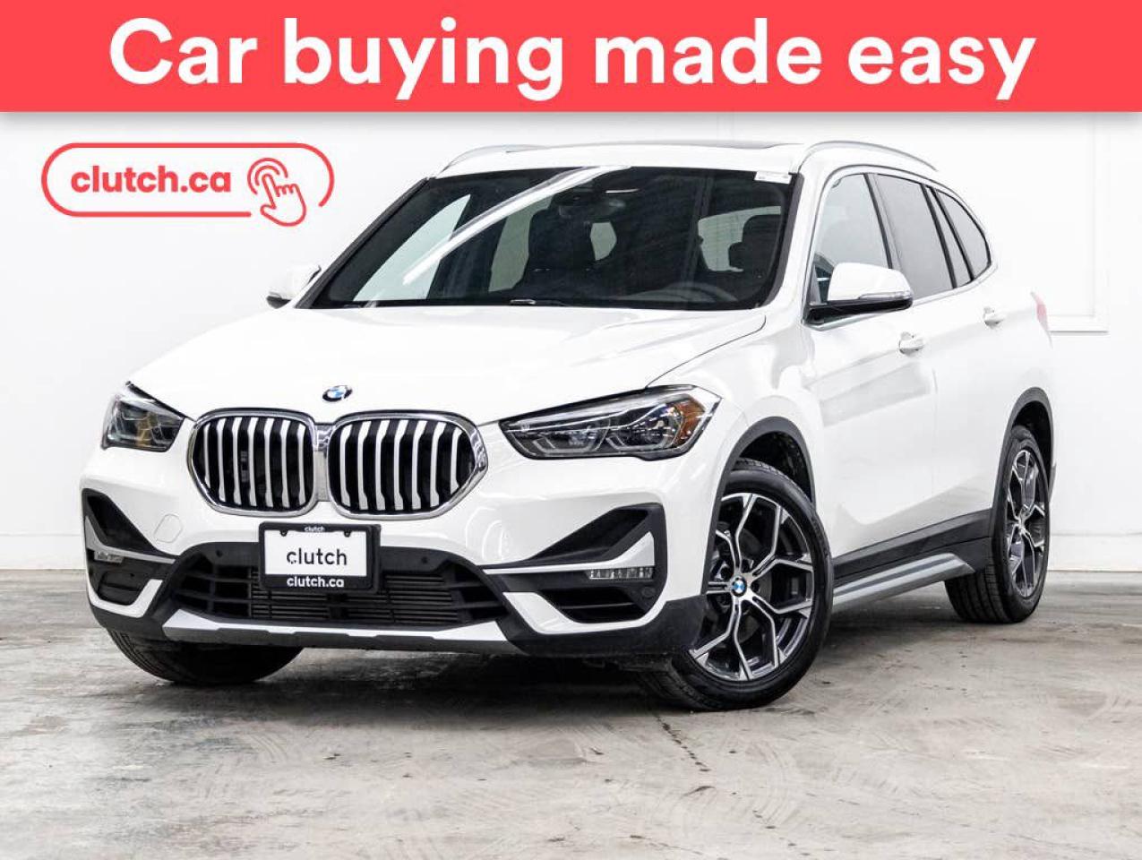 Used 2021 BMW X1 xDrive28i AWD w/ Apple CarPlay, Nav, Panoramic Moonroof for sale in Toronto, ON