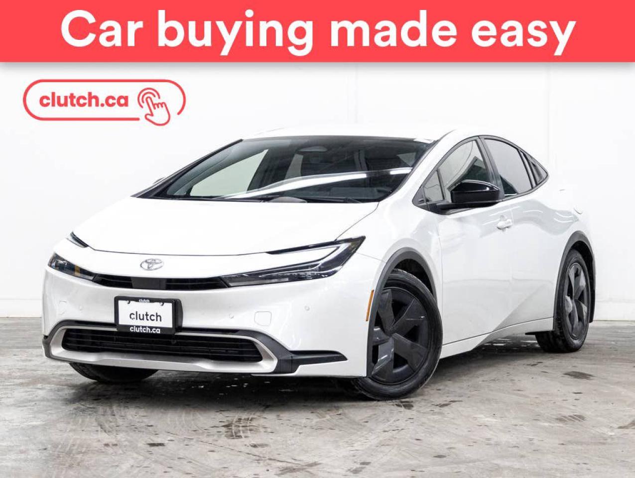 Used 2023 Toyota Prius Prime SE w/Apple CarPlay, Heated Front Seats, Rearview Cam for sale in Toronto, ON
