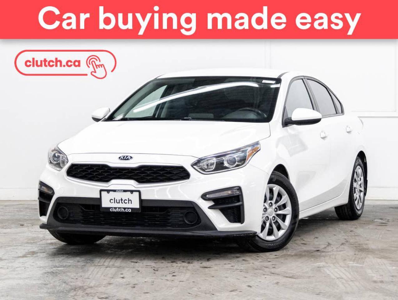 Used 2020 Kia Forte LX w/ Apple CarPlay & Android Auto, Heated Front Seats, Rearview Cam for sale in Toronto, ON