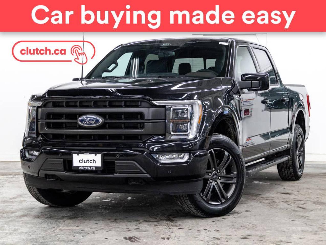 Used 2022 Ford F-150 Lariat SuperCrew 5 1/2 ft 4x4 w/Apple Carplay & Android Auto, Heated Front Seats, Backup Cam for sale in Toronto, ON