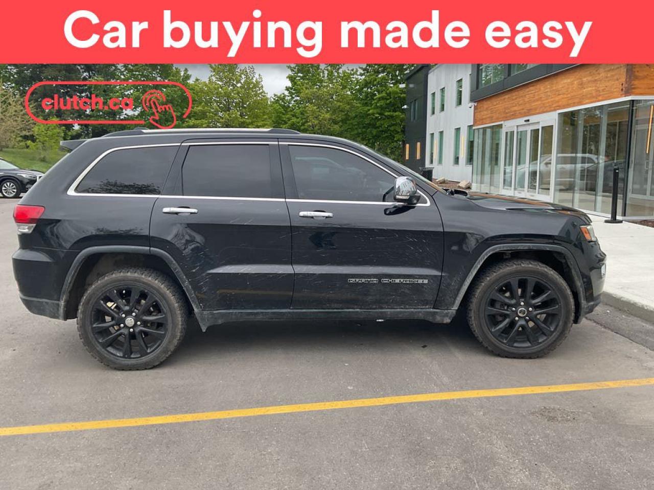 Used 2017 Jeep Grand Cherokee Limited w/ Nav, Heated Front Seats, Rearview Cam for sale in Toronto, ON