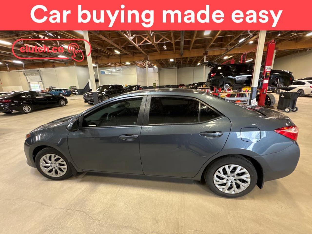 Used 2018 Toyota Corolla LE w/ Rearview Cam, Cruise Control, Heated Front Seats for sale in Toronto, ON