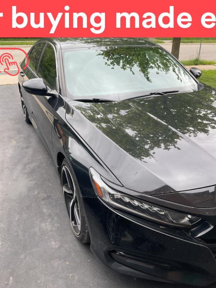 Used 2019 Honda Accord Sport w/ Apple CarPlay, Heated Front Seats, Rearview Cam for sale in Toronto, ON