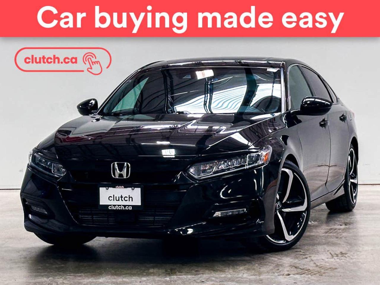 Used 2019 Honda Accord Sport w/ Apple CarPlay, Heated Front Seats, Rearview Cam for sale in Toronto, ON