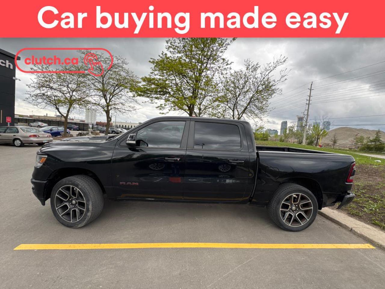 Used 2019 RAM 1500 Sport Crew Cab 4X4 w/ Apple CarPlay, Heated Front Seats, Rearview Cam for sale in Toronto, ON