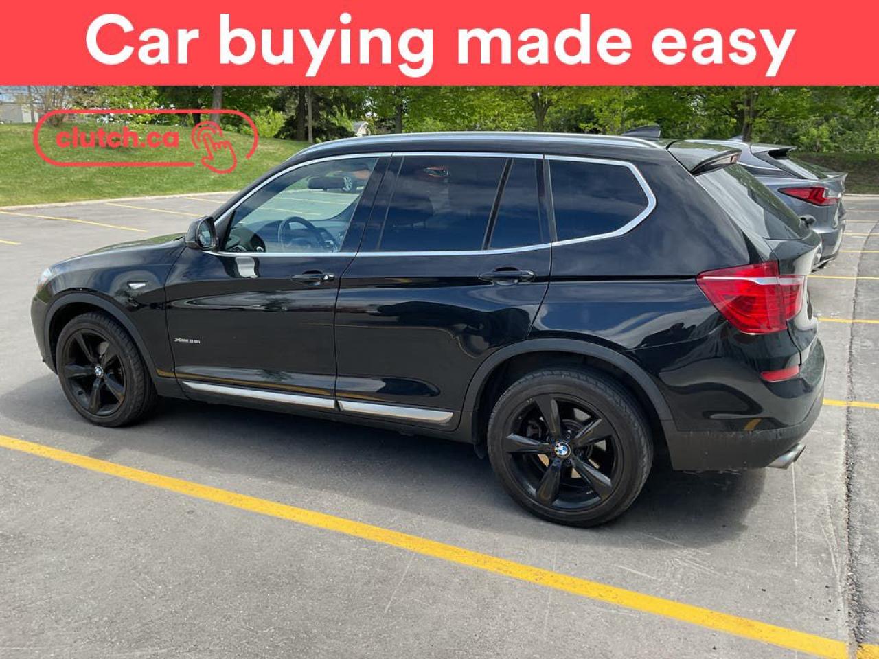 Used 2017 BMW X3 xDrive28i w/ Heated Front Seats, Rearview Camera, Cruise Control for sale in Toronto, ON