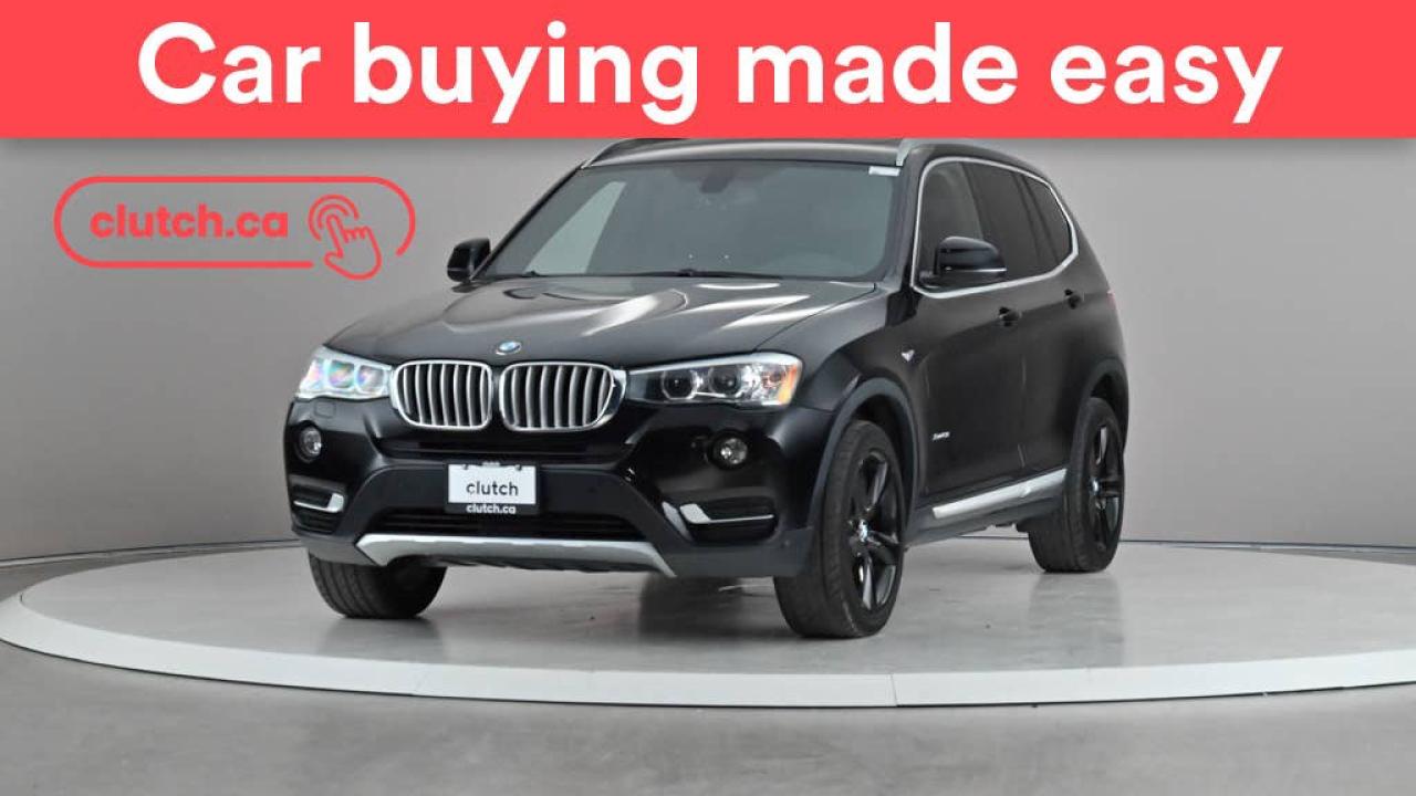 Used 2017 BMW X3 xDrive28i AWD w/ Heated Front Seats, Rearview Camera, Cruise Control for sale in Toronto, ON