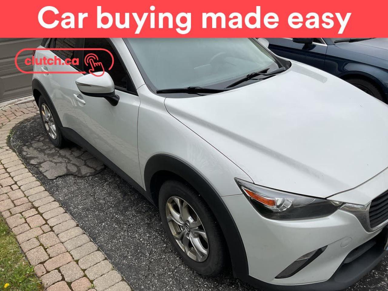 Used 2017 Mazda CX-3 GS AWD w/ Heated Front Seats, Rearview Camera, Cruise Control for sale in Toronto, ON