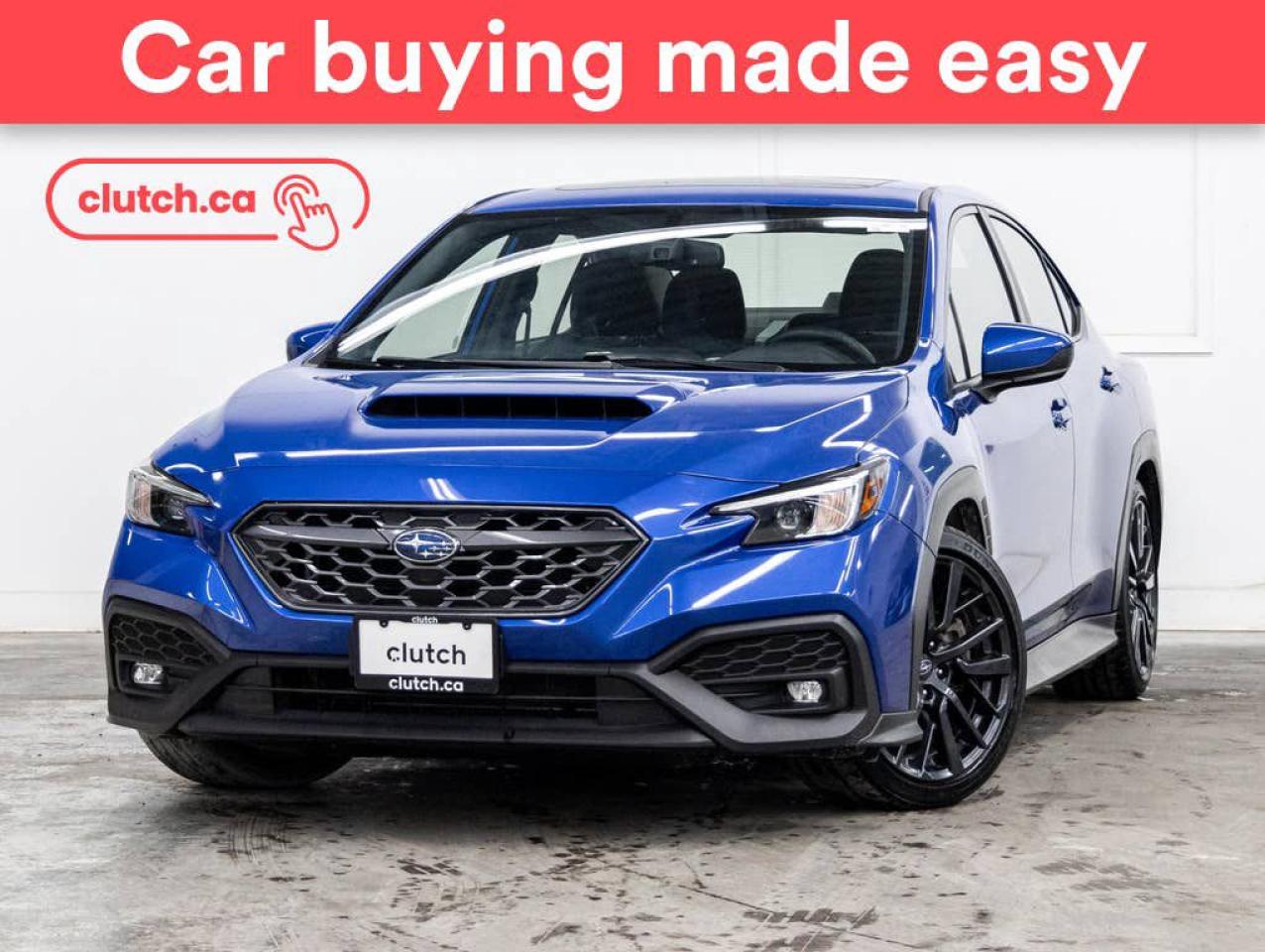 Used 2022 Subaru WRX Sport AWD w/ Apple CarPlay & Android Auto, Power Moonroof, Heated Front Seats for sale in Toronto, ON