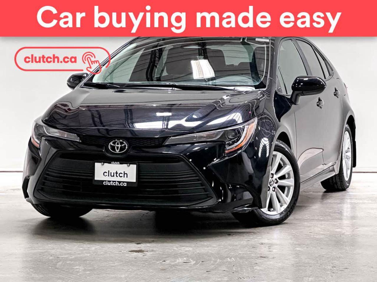 Used 2024 Toyota Corolla LE w/ Upgrade Pkg. w/ Apple CarPlay, Heated Front Seats, Rearview Cam for sale in Toronto, ON