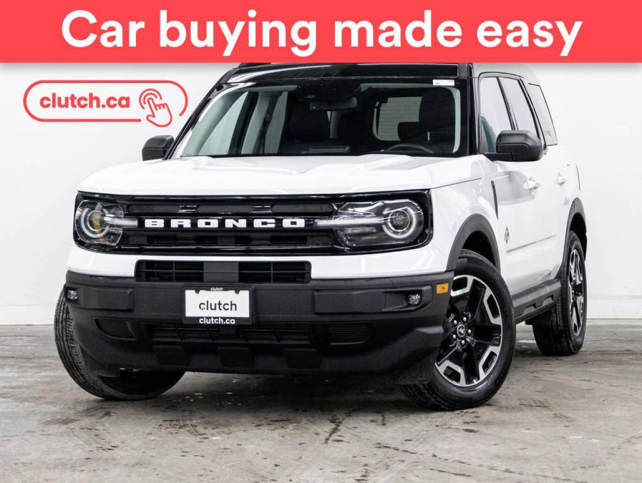 Used 2022 Ford Bronco Sport Outer Banks w/ Apple CarPlay & Android Auto, Power Moonroof, Nav for sale in Toronto, ON