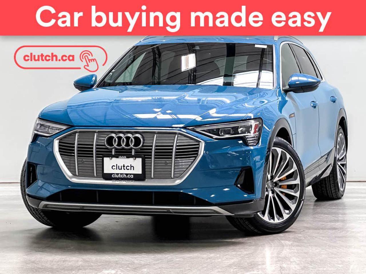 Used 2019 Audi E-Tron Progressiv AWD w/ Apple CarPlay, Heated Front Seats, Rearview Cam for sale in Toronto, ON