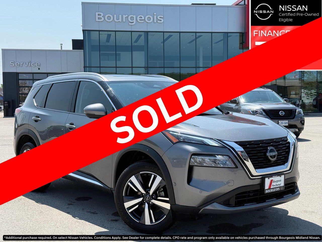 Used 2023 Nissan Rogue AWD SL for sale in Midland, ON