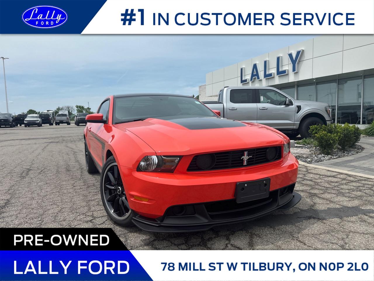 Used 2012 Ford Mustang Boss 302 ’s, Mint!! for sale in Tilbury, ON