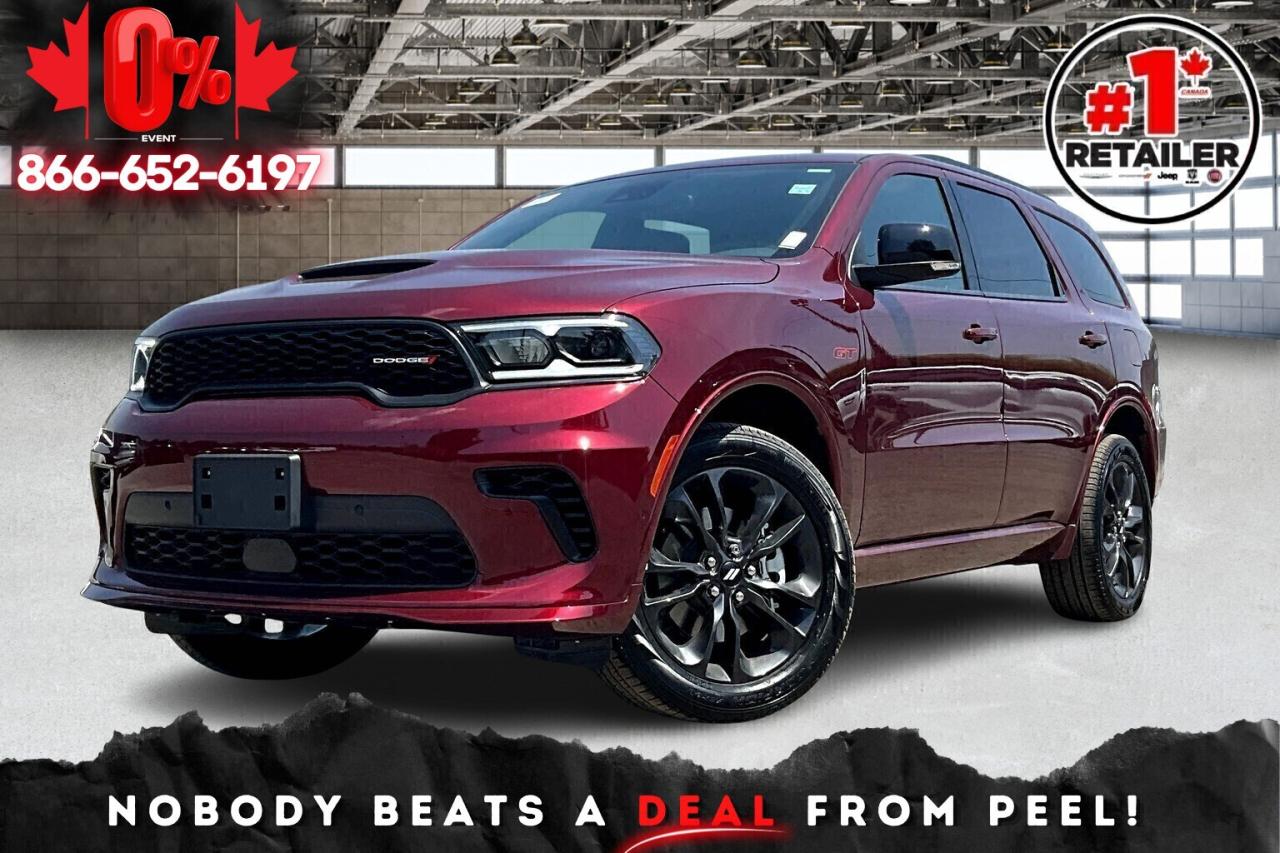 New 2025 Dodge Durango GT PLUS AWD | Leather | Sunroof | Blacktop Redline for sale in Mississauga, ON