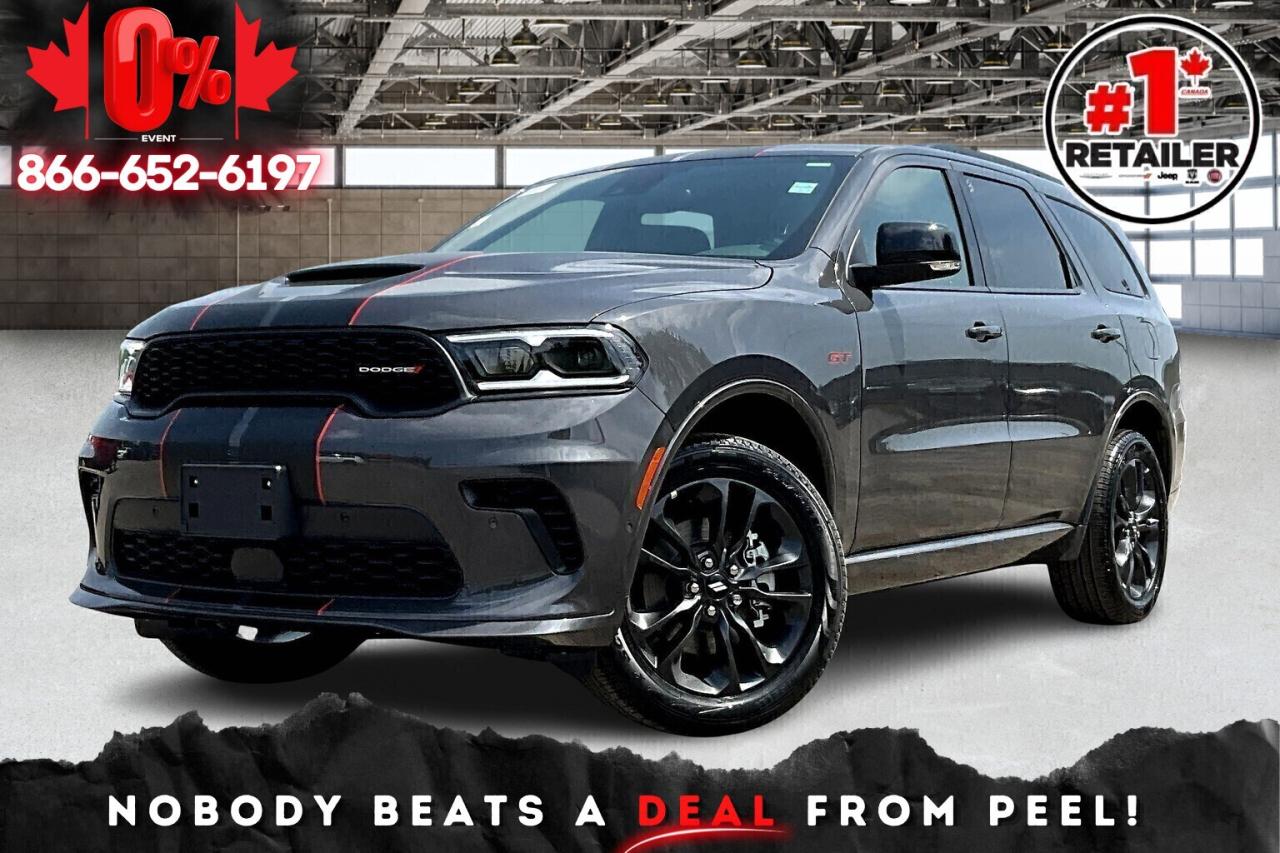 New 2025 Dodge Durango GT PLUS AWD | Leather | Sunroof | Blacktop Redline for sale in Mississauga, ON