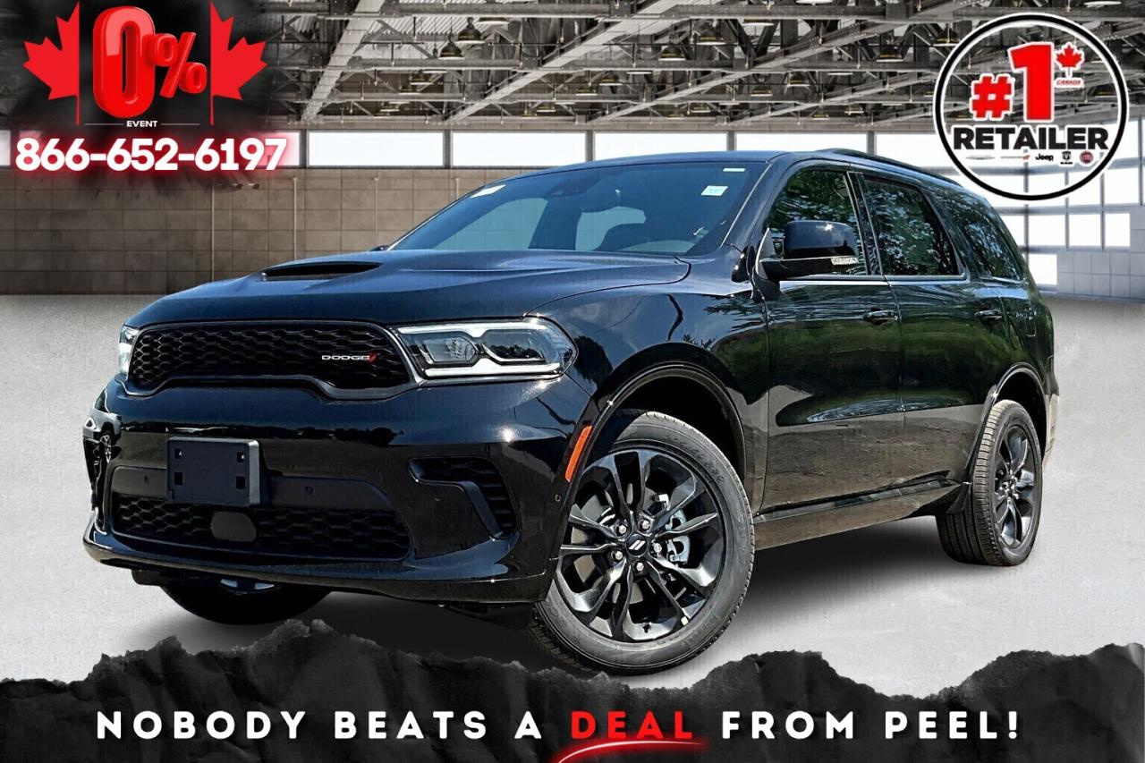 New 2025 Dodge Durango GT PLUS AWD | Leather | Sunroof | Blacktop | V6 for sale in Mississauga, ON