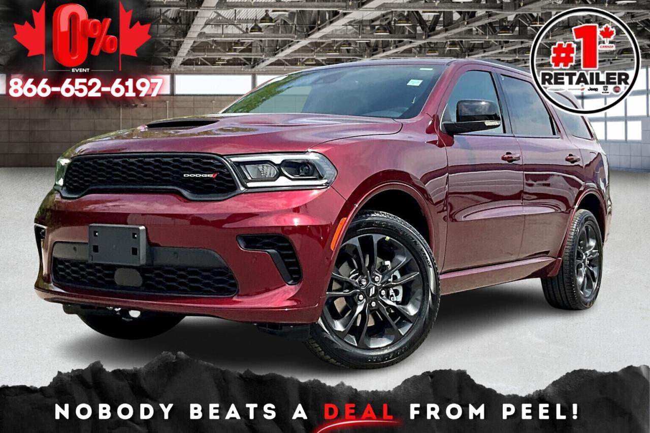 New 2025 Dodge Durango GT PLUS AWD | Leather | Sunroof | Blacktop | V6 for sale in Mississauga, ON