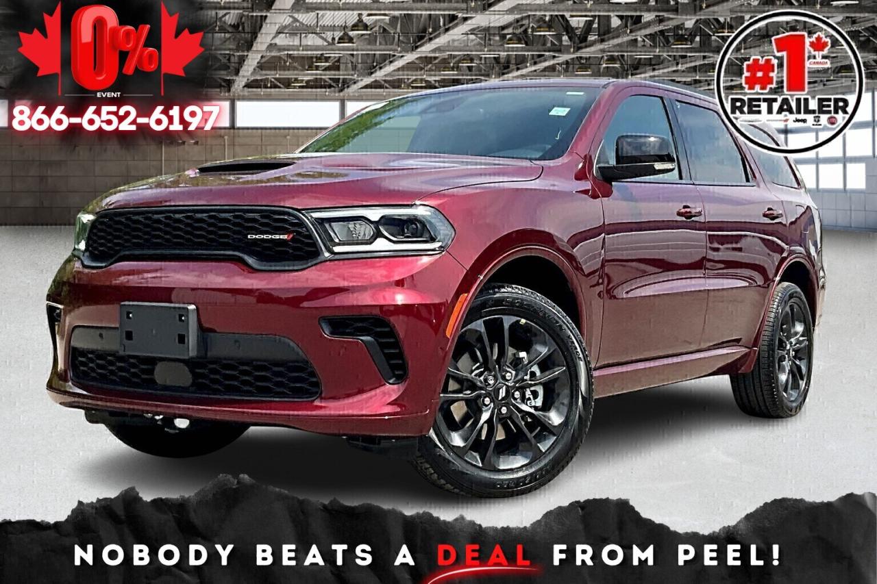 New 2025 Dodge Durango GT PLUS AWD | Leather | Sunroof | Blacktop | V6 for sale in Mississauga, ON
