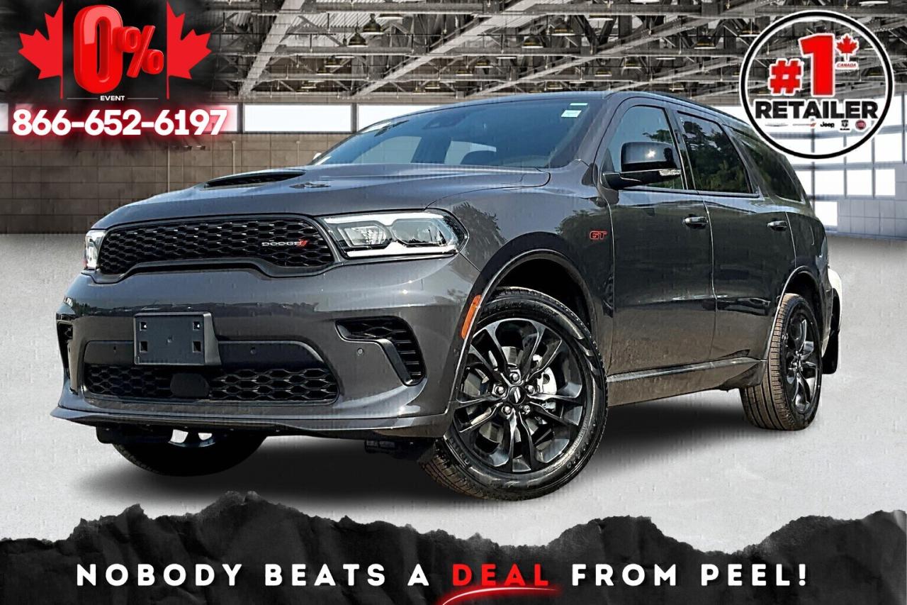 New 2025 Dodge Durango GT PLUS AWD | Leather | Sunroof | Blacktop Redline for sale in Mississauga, ON